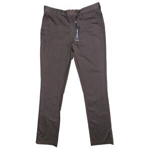NWT Nifty Genius J.P. Stretch Typewriter Cloth Chino Truffle Color Pants 34X33